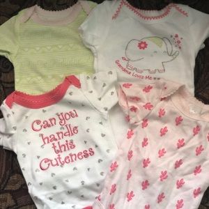 4 pieces Koala Onesies with Free surprised